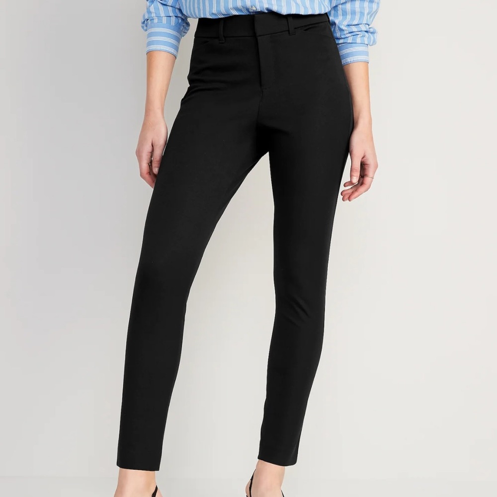 Old Navy High Rise Pixie Skinny black